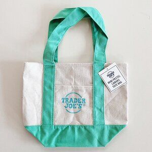 Trader Joe's Mini Tote Mint